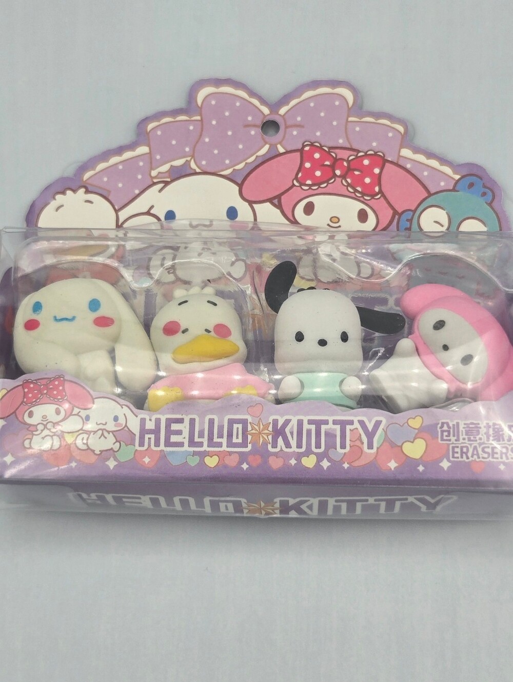 Super Cute Sanrio Characters Erasers Hello Kitty Kawaii